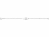 Loumya Gold "Or" | Bracelet | Identité Bébé | Or Blanc | 12+2cm | Personnalisable | 631012.1_