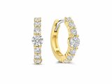 Ti Sento | Boucles d'Oreilles | Plaqué Or | Oxyde de Zirconium | 78073ZY_