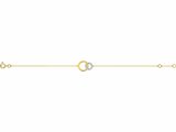 Loumya Gold "Or" | Bracelet | Or Bicolore 9K | Diamants 0.03ct | 9RZ623BB4_