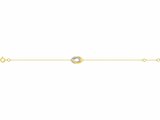 Loumya Gold "Or" | Bracelet | Or Jaune 9K | Bicolore | Diamants 0.01ct | 497299.43_