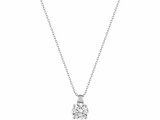 Loumya Gold "Or" | Collier | Or Blanc 9K | Oxyde de Zirconium | ø6mm | 393028.Z1_
