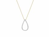 Ti Sento | Collier | Argent | Plaqué Or | Oxyde De Zirconium | 34145ZY_
