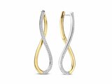 Ti Sento | Boucles D'Oreilles | Argent | Plaqué Or | Oxyde De Zirconium | 78086ZY_