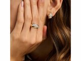 Ti Sento | Bague | Argent | Plaqué Or | Oxyde De Zirconium | 12454ZY_
