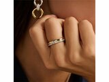 Ti Sento | Bague | Argent | Plaqué Or | Oxyde De Zirconium | 12433ZY_