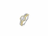 Ti Sento | Bague | Argent | Plaqué Or | Oxyde De Zirconium | 12451ZY_