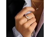 Ti Sento | Bague | Argent | Plaqué Or | Oxyde De Zirconium | 12451ZY_