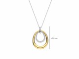 Ti Sento | Collier | Argent | Plaqué Or | Oxyde De Zirconium | 34140ZY_