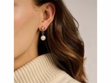 Ti Sento | Boucles D'Oreilles | Plaqué Or | Perles Synthétique | 78096YP_
