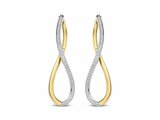 Ti Sento | Boucles D'Oreilles | Argent | Plaqué Or | Oxyde De Zirconium | 78086ZY_