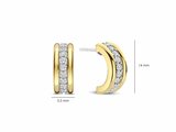 Ti Sento | Boucles D'oreilles | Argent | Plaqué Or | Oxyde De Zirconium | 78100ZY_