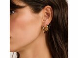 Ti Sento | Boucles D'Oreilles | Créoles | Plaqué Or | 7215SY_