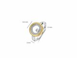 Ti Sento | Bague | Argent | Plaqué Or | Oxyde De Zirconium | 12456ZY_