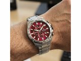 Festina | Homme | Quartz | Chrono | Acier Inoxydable | Bordeaux | 45mm | F20463/5_