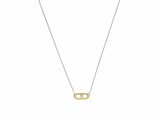 Ti Sento | Collier | Argent | Plaqué Or | Oxyde De Zirconium | 34147ZY_