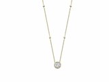 Ti Sento | Collier | Plaqué Or | Oxyde De Zirconium | 34143ZY_