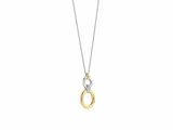 Ti Sento | Collier | Argent | Plaqué Or | Oxyde De Zirconium | 34134ZY_