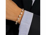 Ti Sento | Bracelet | Argent | Plaqué Or | Oxyde De Zirconium | 23109ZY_