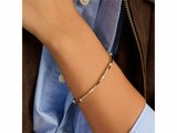 Ti Sento | Bracelet | Rigide | Argent | Plaqué Or | Oxyde De Zirconium | 23099ZY_