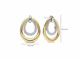 Ti Sento | Boucles D'Oreilles | Argent | Plaqué Or | Oxyde De Zirconium | 78121ZY_
