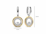 Ti Sento | Boucles D'Oreilles | Argent | Plaqué Or | Oxyde De Zirconium | 78112ZY_