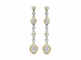 Ti Sento | Boucles D'Oreilles | Argent | Plaqué Or | Oxyde De Zirconium | 78104ZY_