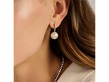 Ti Sento | Boucles D'oreilles | Argent | Plaqué Or | Perles Synthétique | 78091PW_