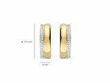 Ti Sento | Boucles D'oreilles | Argent | Plaqué Or | Oxyde De Zirconium | 78102ZY_