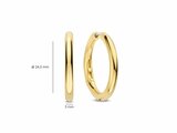 Ti Sento | Boucles D'Oreilles | Plaqué Or | 78120SY_