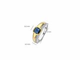 Ti Sento | Bague | Argent | Plaqué Or | Oxyde De Zirconium | 12462DB_