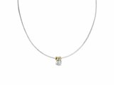 Ti Sento | Collier | Rigide | Argent | Plaqué Or | 34142ZY_