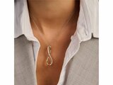 Ti Sento | Collier | Argent | Plaqué Or | Oxyde De Zirconium | 34132ZY_