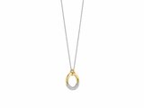 Ti Sento | Collier | Argent | Plaqué Or | Oxyde De Zirconium | 34133ZY_