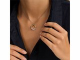 Ti Sento | Collier | Argent | Plaqué Or | Oxyde De Zirconium | 34133ZY_