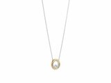 Ti Sento | Collier | Argent | Plaqué Or | Oxyde De Zirconium | 34148ZY_
