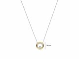 Ti Sento | Collier | Argent | Plaqué Or | Oxyde De Zirconium | 34148ZY_
