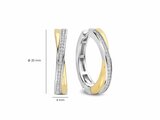 Ti Sento | Boucles D'Oreilles | Argent | Plaqué Or | Oxyde De Zirconium | 78099ZY_