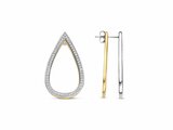 Ti Sento | Boucles D'Oreilles | Argent | Plaqué Or | Oxyde De Zirconium | 78107ZY_