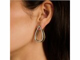 Ti Sento | Boucles D'Oreilles | Argent | Plaqué Or | Oxyde De Zirconium | 78107ZY_