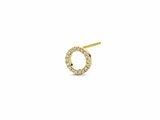 Diamanti Per Tutti | Boucles d'Oreilles | Plaqué Or |Diamants | M2108-3S4_