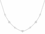 Loumya Silver | Collier | Argent | Oxyde de Zirconium | Coeurs | 70701121_