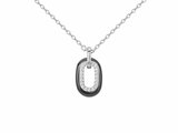 Loumya Silver | Collier | Argent | Céramique | Oxyde de Zirconium | 1-72-0221_