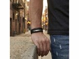 Lotus Style | Bracelet | Acier | Cuir | Noir | LS2589-2/1_