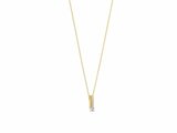 Ti Sento | Collier | Argent | Plaqué Or | Oxyde de Zirconium | 34131ZY_