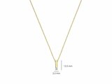 Ti Sento | Collier | Argent | Plaqué Or | Oxyde de Zirconium | 34131ZY_