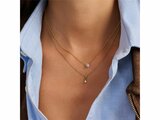 Ti Sento | Collier | Argent | Plaqué Or | Oxyde de Zirconium | 34131ZY_