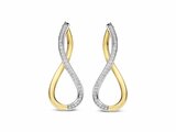 Ti Sento | Boucles d'Oreilles | Argent | Plaqué Or | Oxyde de Zirconium | 78087ZY_