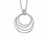 Naiomy Silver | Collier | Argent | Oxyde de Zirconium | ø30mm | N6C57_
