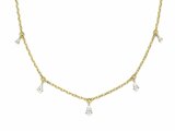 Naiomy Silver | Collier | Plaqué Or | Oxyde de Zirconium | N6S74_