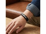 Lotus Style | Bracelet | Acier | Cuir | Noir | LS2630-2/1_